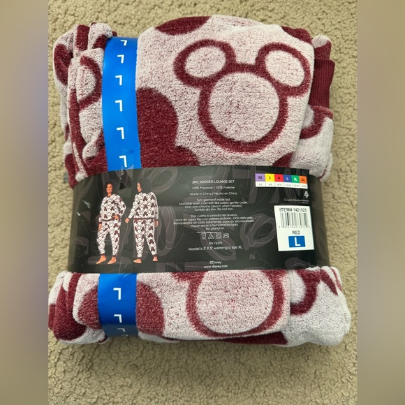 Disney Mickey Mouse 2pc Lounge Set L - Picture 4 of 6
